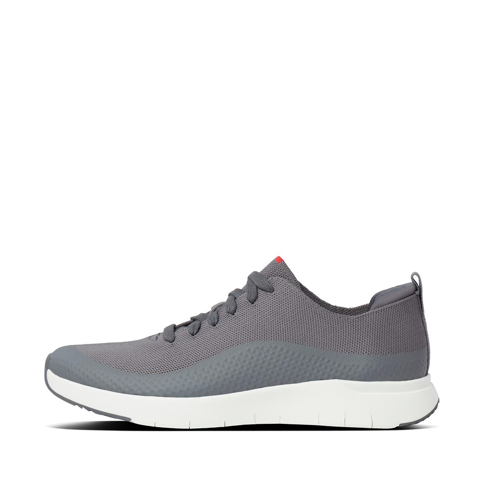 Fitflop Mens Sneakers Grey - Uberknit Ever Knit - 73BTWIZGY